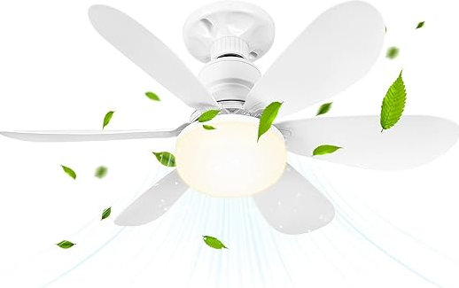 Ventilateur de Plafond avec Lumière et Telecommande
