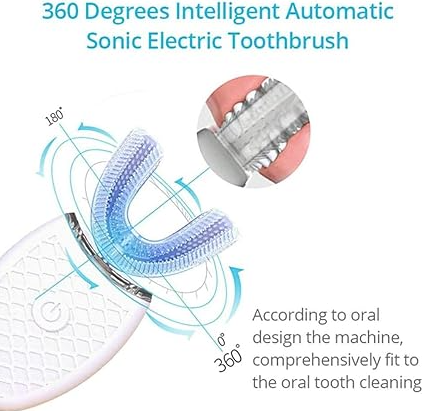 Brosse à dents électrique entièrement automatique type U 360 °