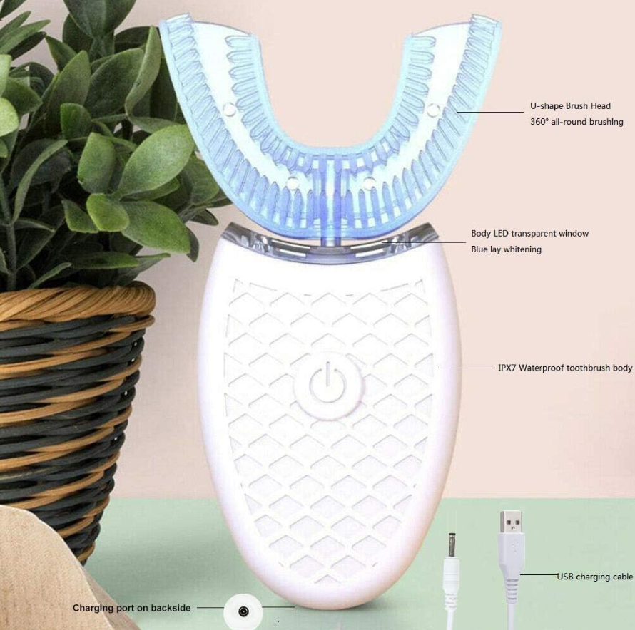 Brosse à dents électrique entièrement automatique type U 360 °